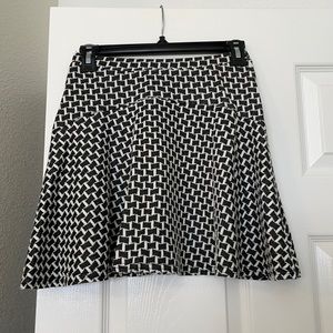 Aqua mini skirt